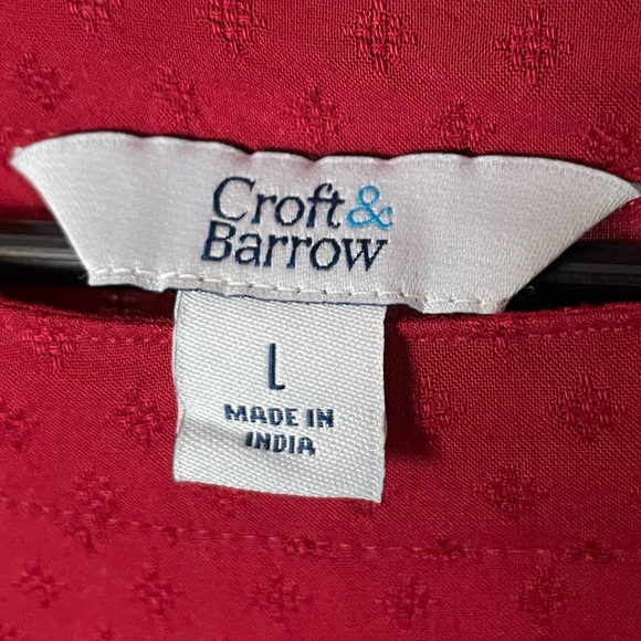 Red Croft & Barrow Dress - Picture 3 of 3